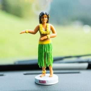 Idea regalo Ballerina hawaiana per auto