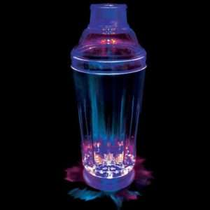 Idea regalo Shaker per cocktail con illuminazione a LED