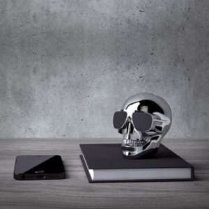 Idea regalo Speaker Bluetooth Aero Skull Nano – Cromato a 89 €
