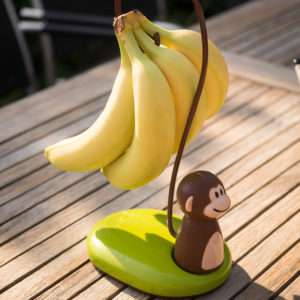 Idea regalo Scimmia Portafrutta Appendi Banana
