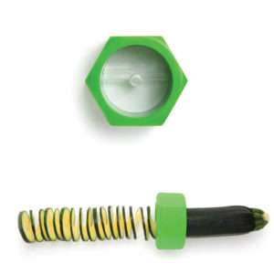 Idea regalo Twister per verdure a spirale – Verde