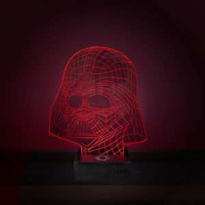 Regalo Lampada LED Star Wars – Effetto 3D
