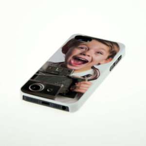 Idea regalo Cover per iPhone 5 & 5S personalizzabile con foto – Bianca