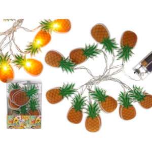 Idea regalo Ghirlanda di luci a forma di ananas con 10 LED