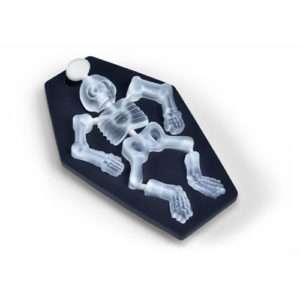 Idea regalo Forma per ghiaccio a scheletro Mister Bones