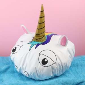 Idea regalo Cuffia da doccia unicorno