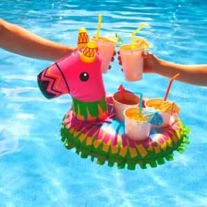 Idea regalo Piñata da piscina porta bevande