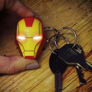 Regalo Portachiavi LED di Iron Man