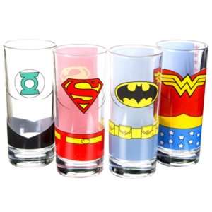 Idea regalo Set Bicchieri Justice League